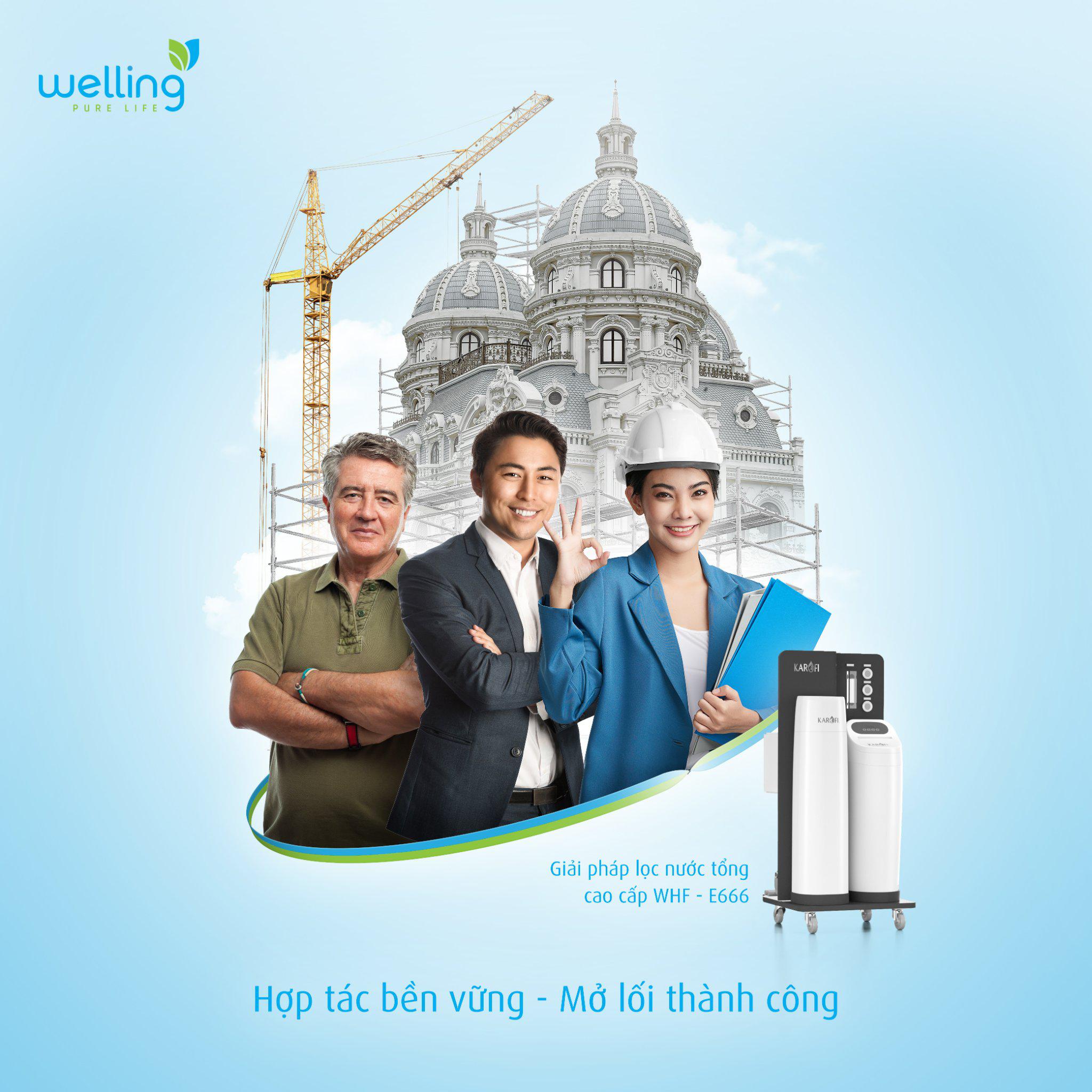 Tìm kiếm đối tác phân phối sản phẩm máy lọc nước tổng cao cấp