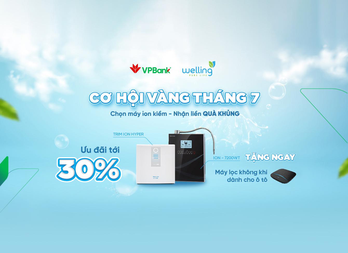 Đặc quyền ưu đãi 30% khi thanh toán qua VPbank